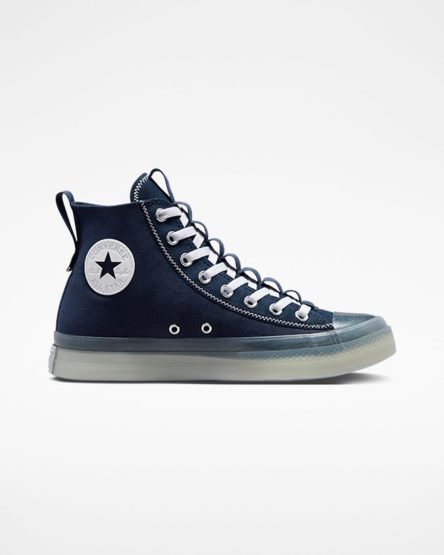 Men's Converse Chuck Taylor All Star CX Explore High Top Shoes Obsidian / White | AU 46805N